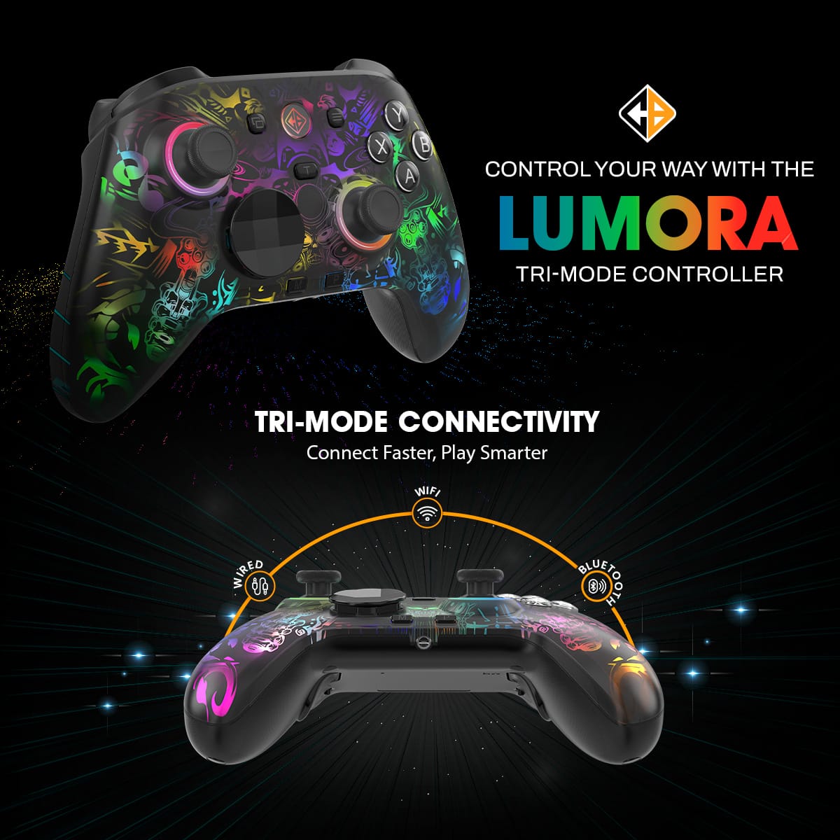 Cosmic Byte Lumora Wireless Controller