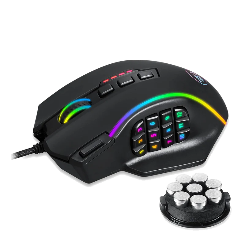 Perdiction M901 K-2 RGB Wired Mouse with Weights