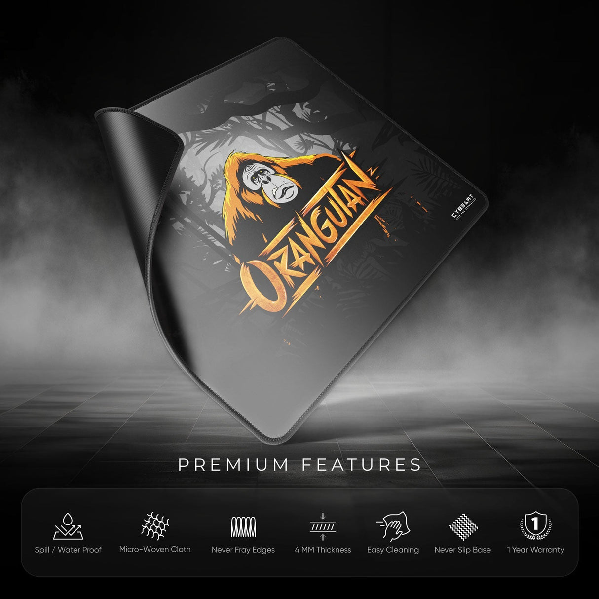 Orangutan Gaming Mouse Pad