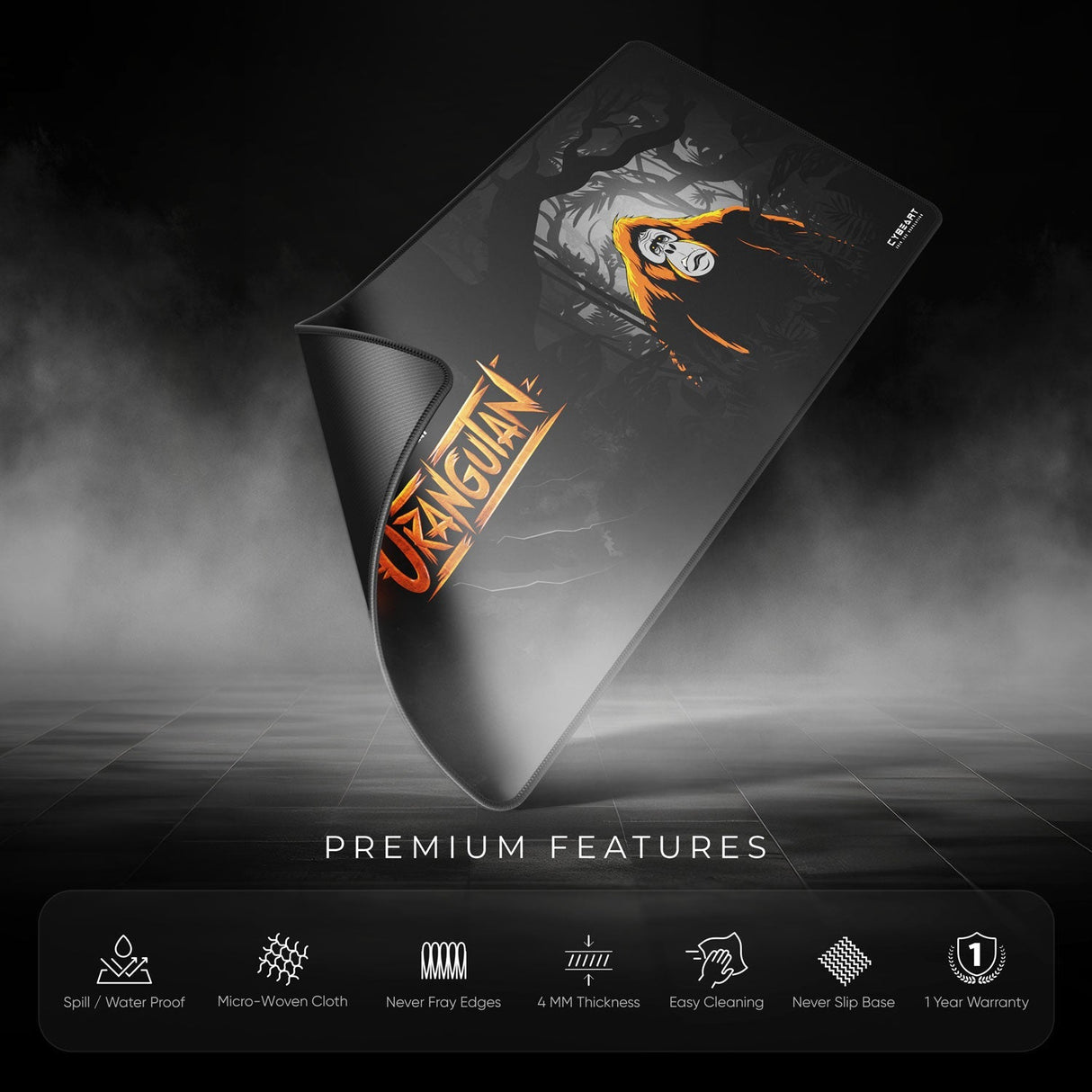 Orangutan Gaming Mouse Pad