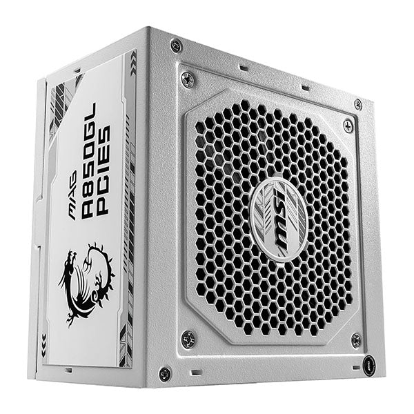 MSI MAG A850GL PCIE5 White Gold ATX 3.1 Fully Modular Smps
