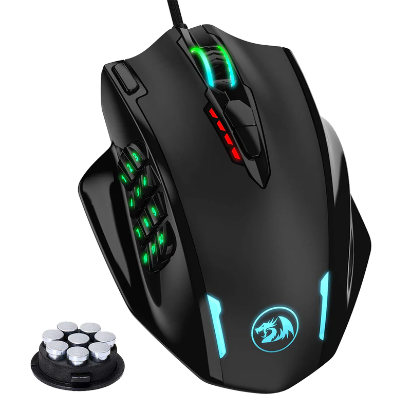 Impact M908 - RGB Wired Mouse with Weights