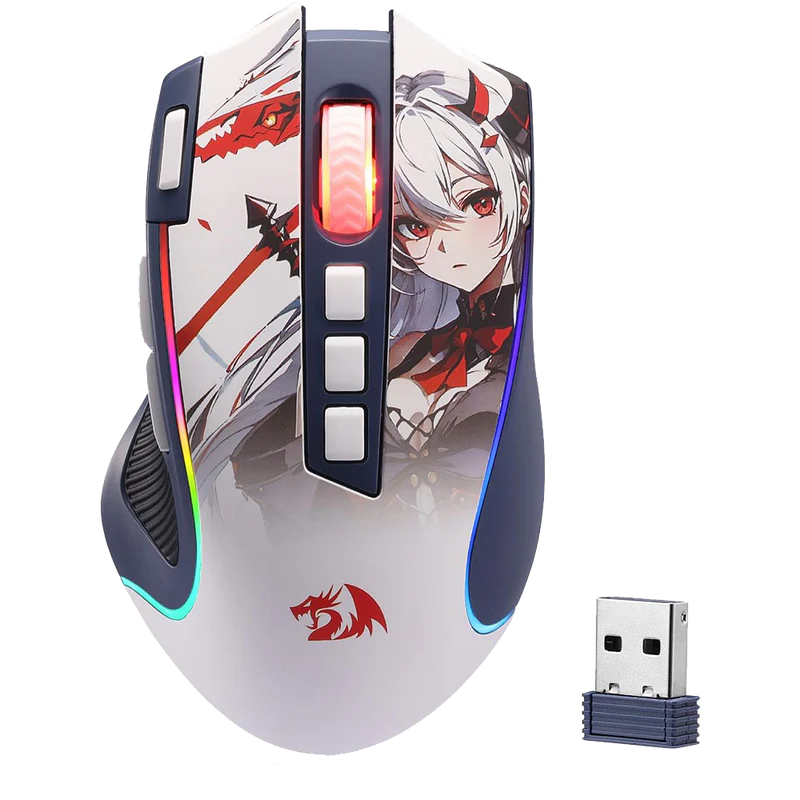 Redragon Predator Pro M612 Pro - RGB Wireless Mouse (Anime)