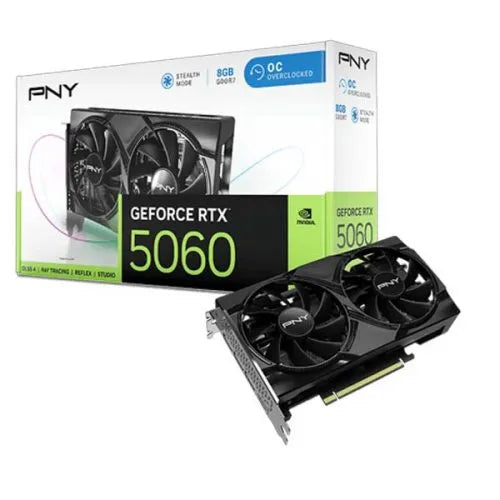 PNY RTX 5060 OC 8GB GDDR7 Graphics Card