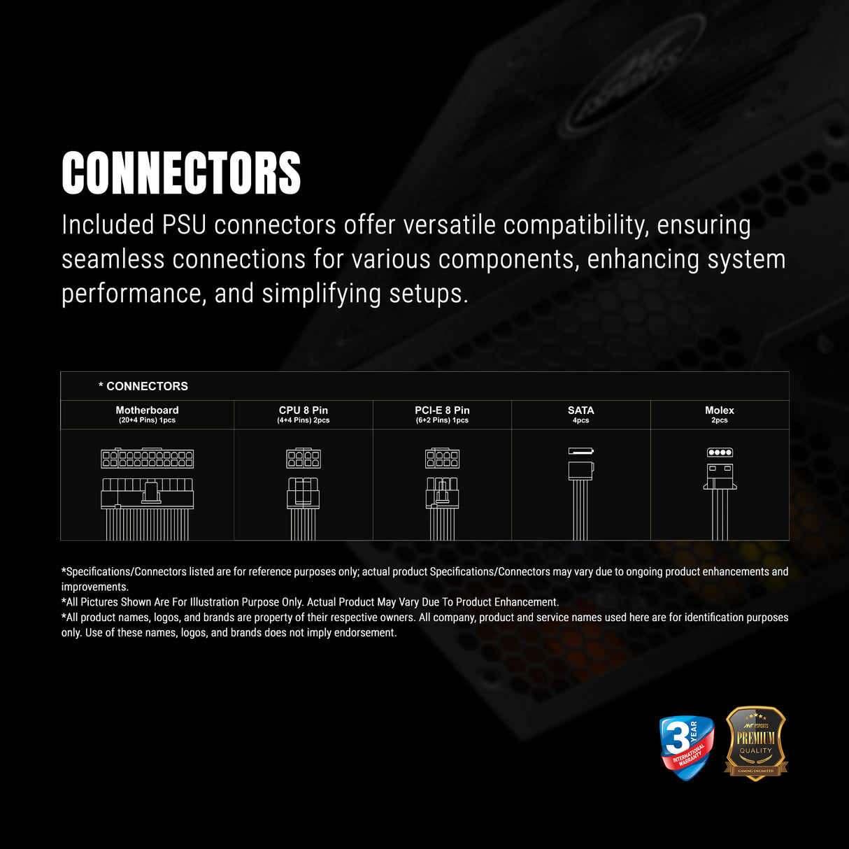 ANT Esports RX850 80 Plus Bronze Smps