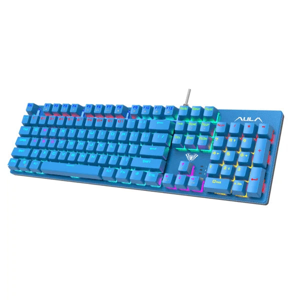 AULA S2022U Wired Mechanical Gaming Keyboard Blue