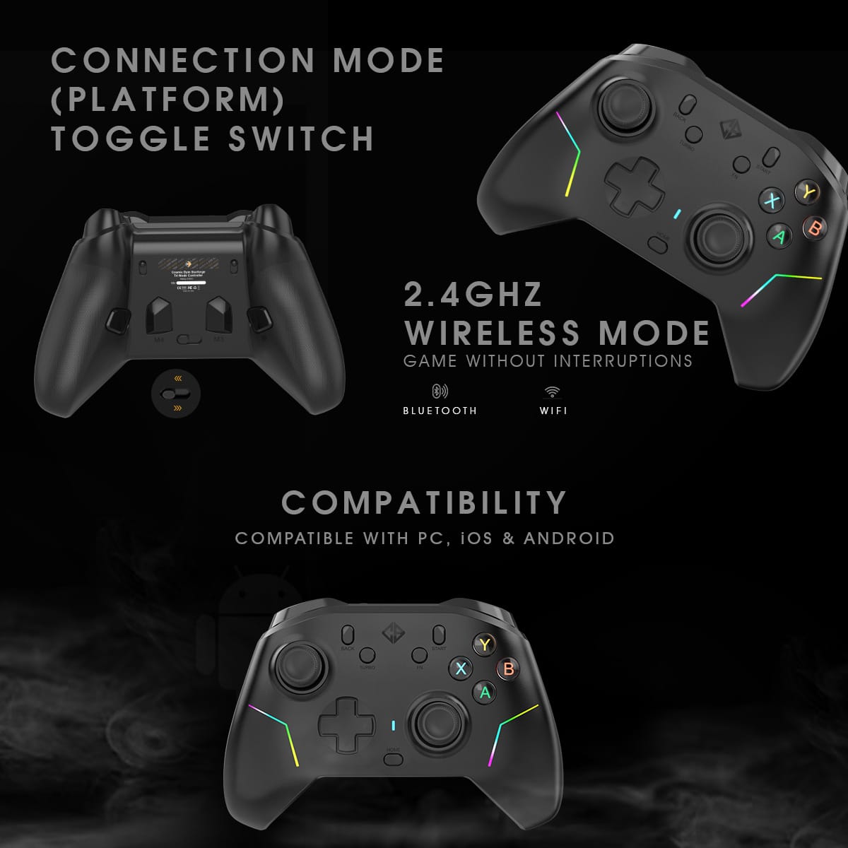 Cosmic Byte Starforge Tri-Mode Controller