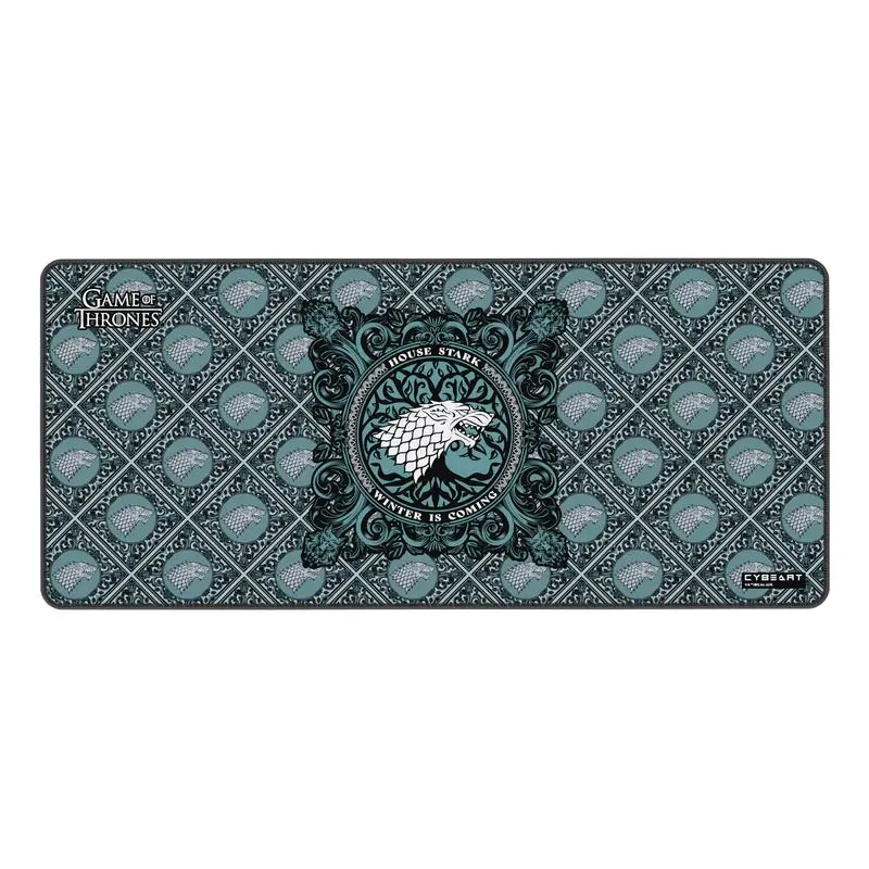 Cybeart | House Stark Gaming Desk Mat (XXL)