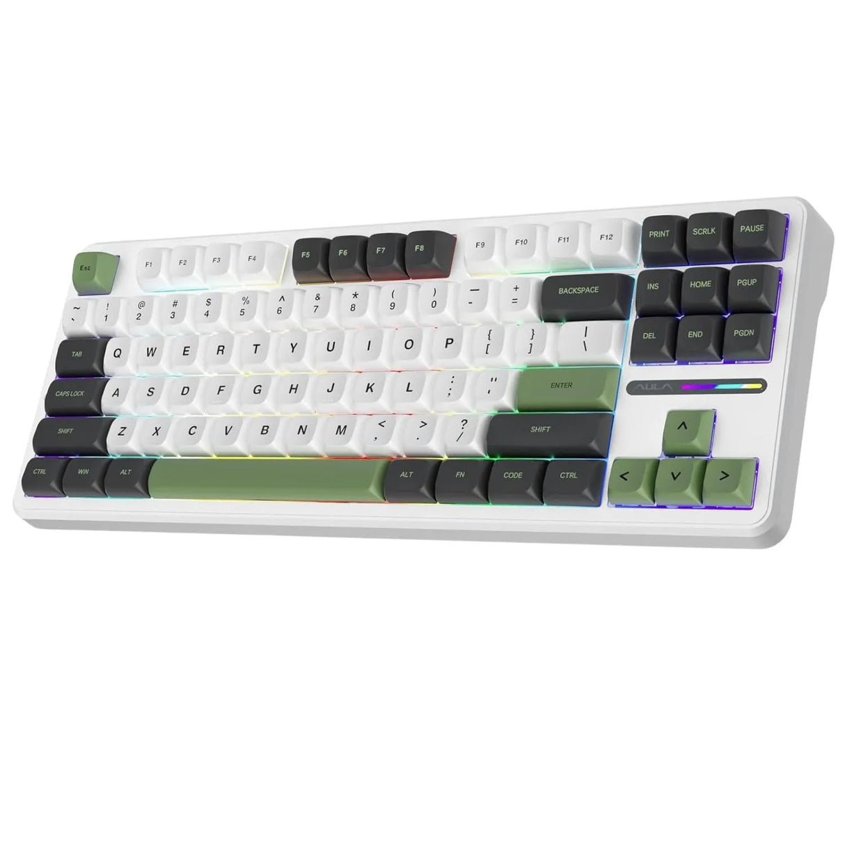 AULA F87 Wireless Trio Mode Mechanical Gaming Keyboard (F87GW)