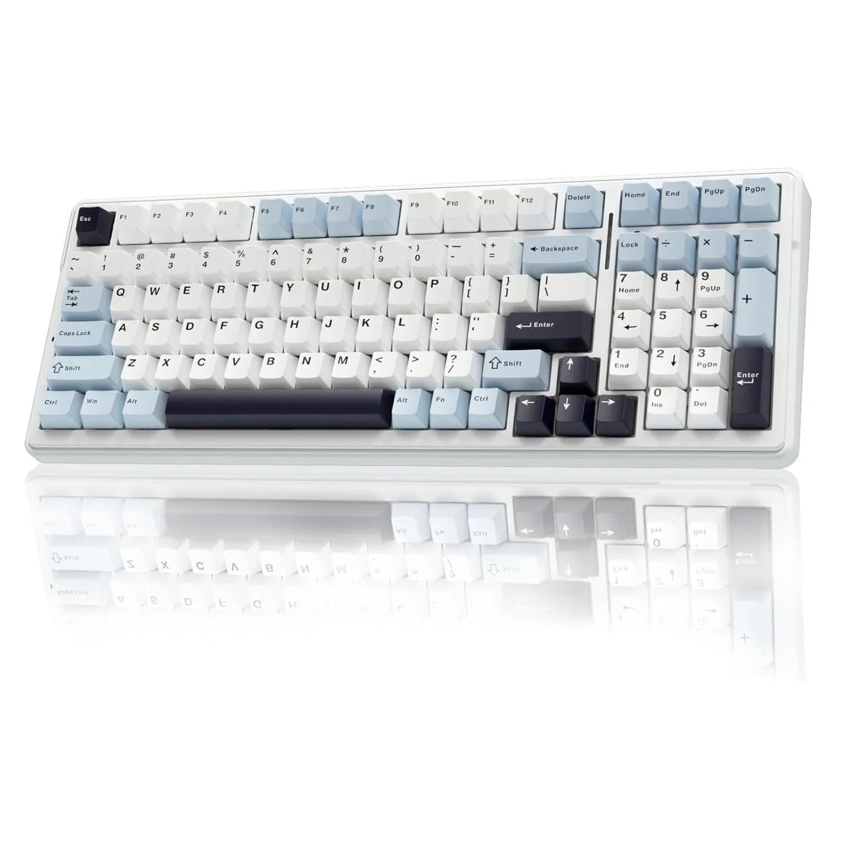 AULA F99 3 in 1 Hot Swappable RGB Gasket Wireless Mechanical Gaming Keyboard (F99IUR)