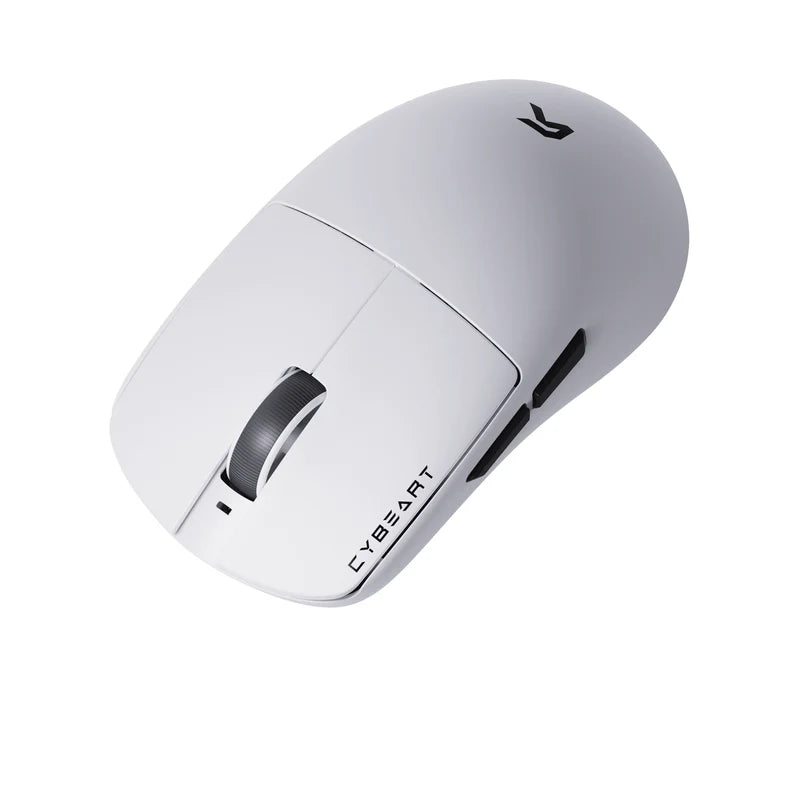 Cybeart Xeus - 8K 39g Ultra-light Tri-Mode Wireless Gaming Mouse - White