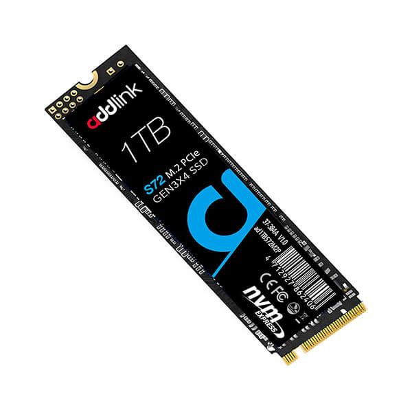 Addlink S72 1TB M.2 NVMe Internal SSD (AD1TBS72M2P)