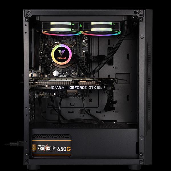 Gamdias Argus E2 Elite ARGB Cabinet (Black)