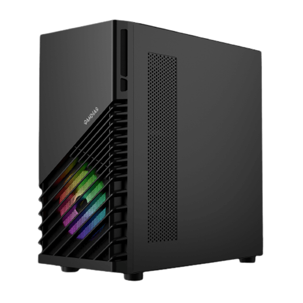 Gamdias Argus M4 ARGB (ATX) Mid Tower Cabinet (Black)