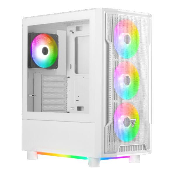 Gamdias Athena M6 ARGB (ATX) Mid Tower Cabinet (White)