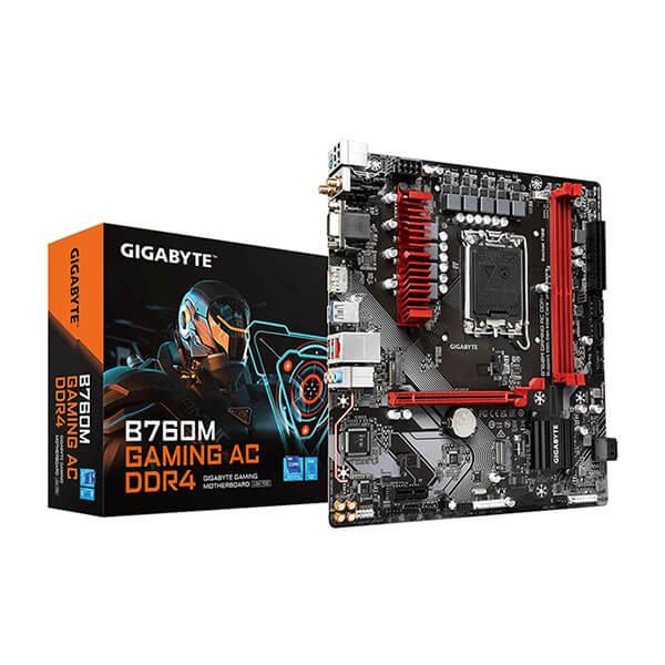 Gigabyte B760M Gaming AC DDR4 (Wi-Fi) Motherboard