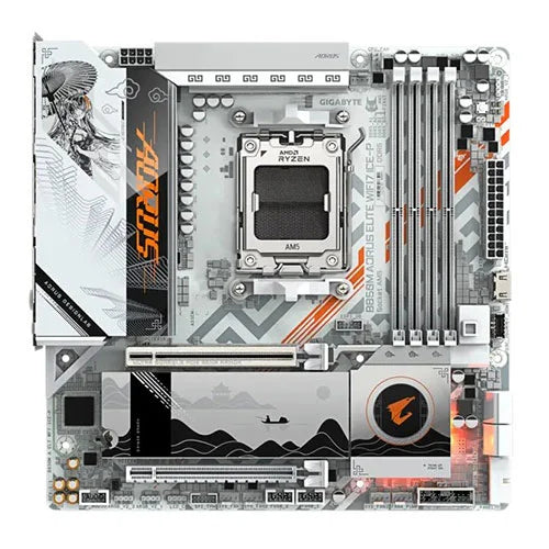 Gigabyte B850M Aorus Elite WIFI7 ICE-P M-ATX Motherboard