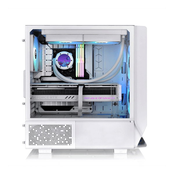 Thermaltake Ceres 330 TG ARGB Snow (E-ATX) Mid Tower Cabinet (White)