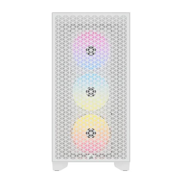 Corsair 3000D RGB Airflow Mid-Tower (ATX) Cabinet (White)