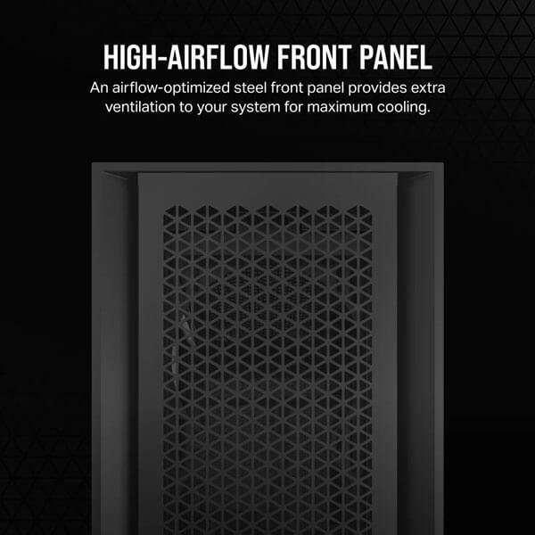 Corsair 5000D Core Airflow (ATX) Mid Tower Cabinet (Black)