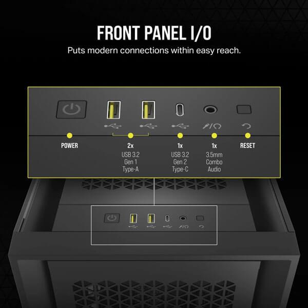 Corsair 5000D Core Airflow (ATX) Mid Tower Cabinet (Black)
