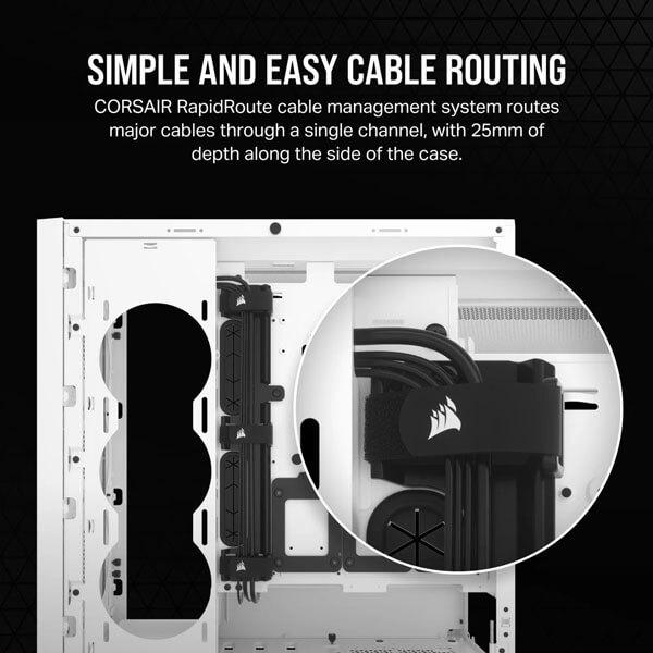 Corsair 5000D Core Airflow (ATX) Mid Tower Cabinet (White)