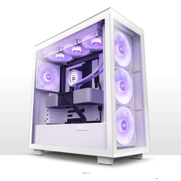 Nzxt H7 Elite (ATX) Mid Tower Cabinet (White)