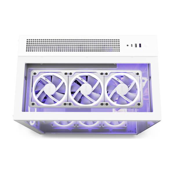 Nzxt H9 Elite (ATX) Mid Tower Cabinet (White)