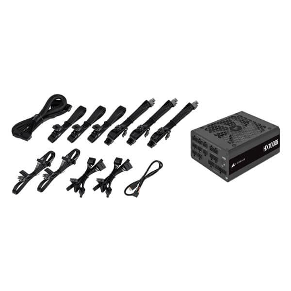 Corsair HX1000i 1000 Watt ATX 3.0 80 Plus Platinum SMPS