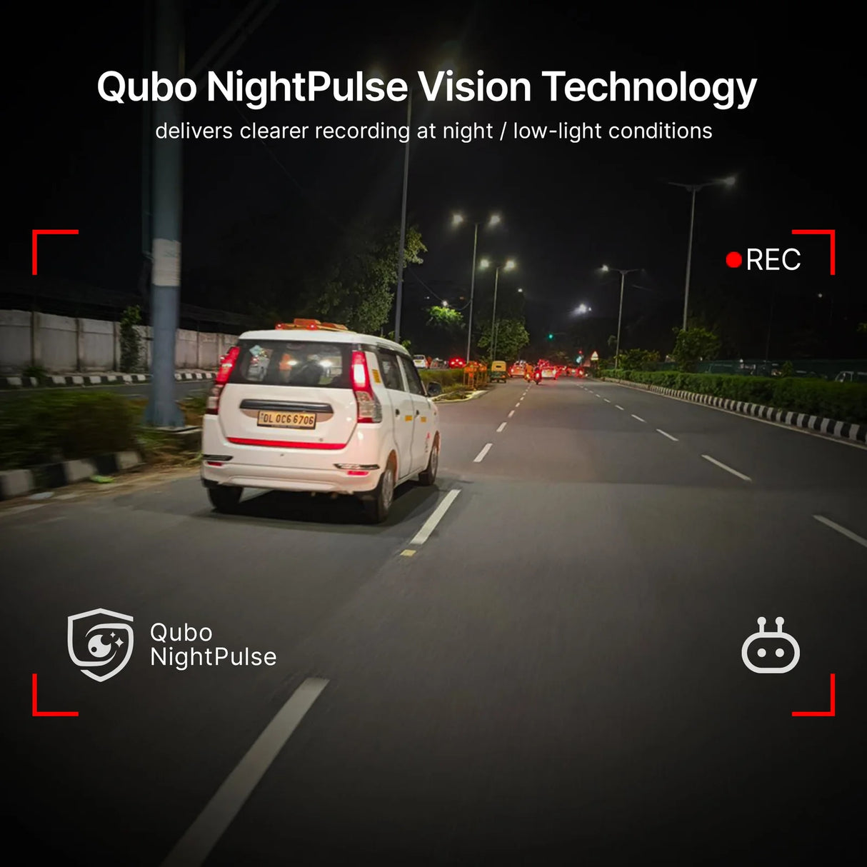 Qubo Dashcam Car Pro 2K