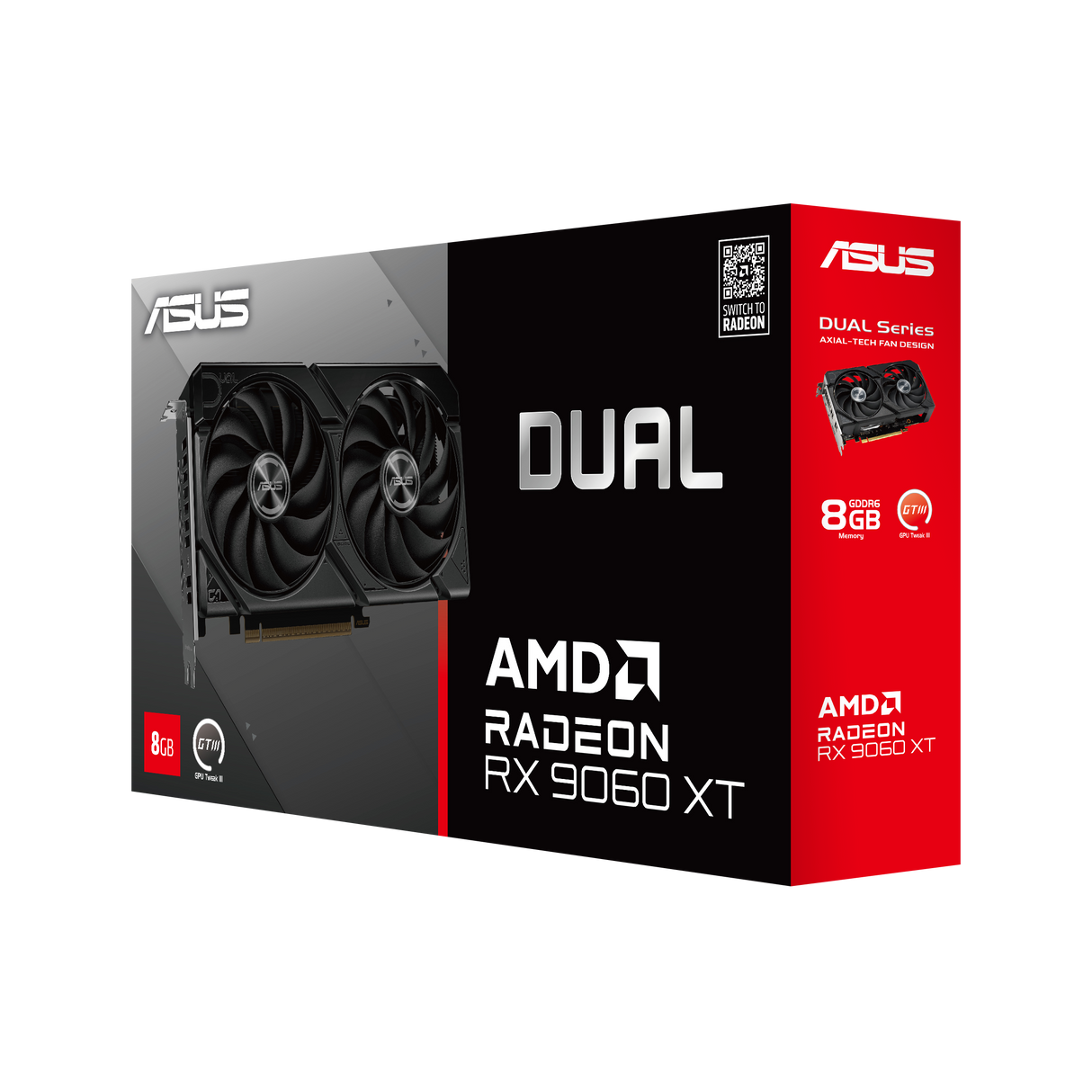 ASUS Dual Radeon RX9060XT 8G GDDR6