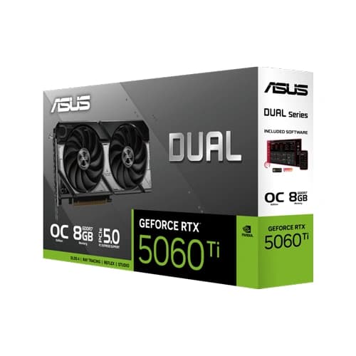 ASUS Dual RTX 5060 Ti OC Edition 8GB GDDR7 Graphics Card