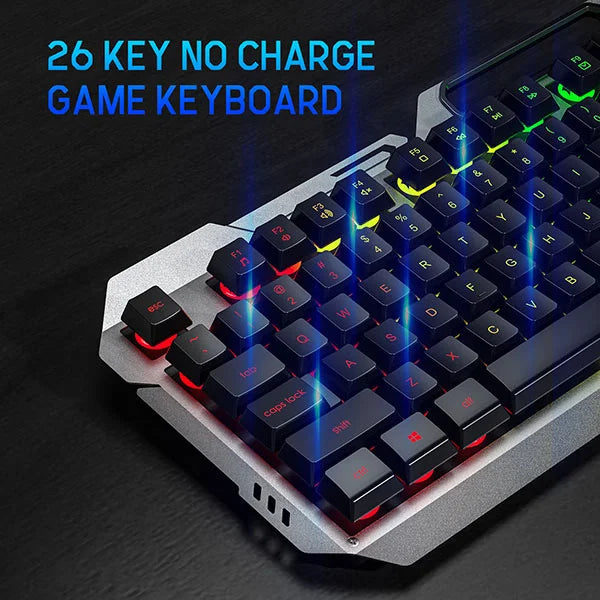 Aula F2023 Wired USB Gaming Keyboard (Black)
