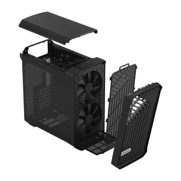 Fractal Design Torrent Compact TG Dark Tint (E-ATX) Mid Tower Cabinet (Black)