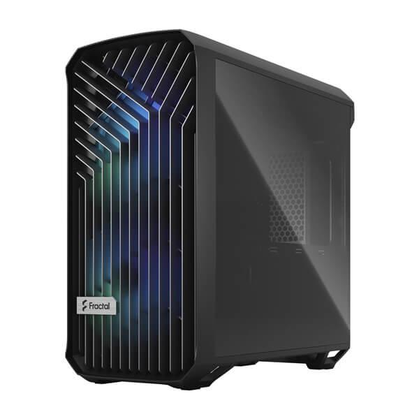 Fractal Design Torrent Compact TG Light Tint RGB (E-ATX) Mid Tower Cabinet (Black)