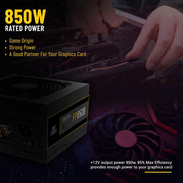 Ant Esports FP850B 850 Watt 80 Plus Bronze SMPS