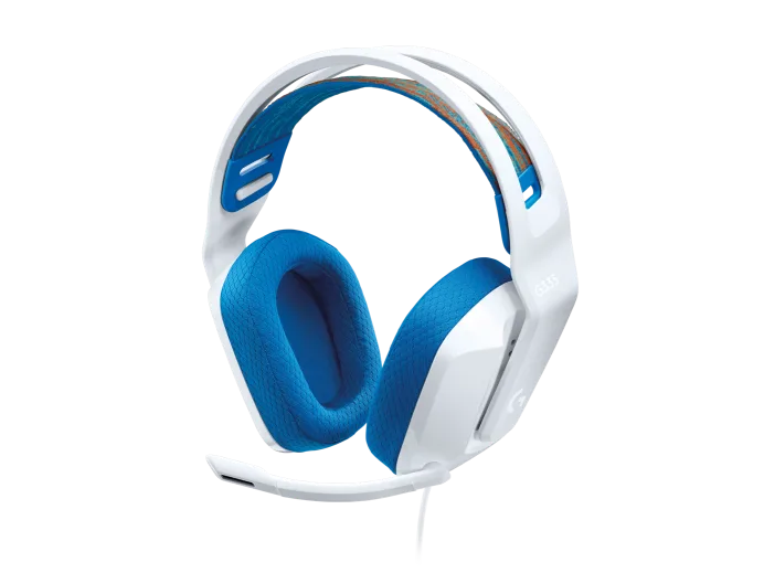 Logitech G335 Gaming Headset (White)