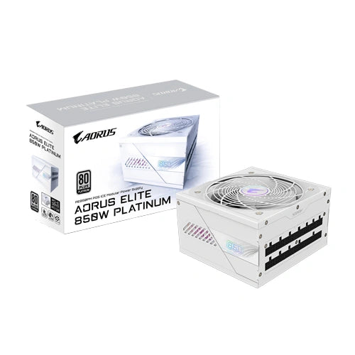 Gigabyte AORUS ELITE P850W ICE 80+ Platinum Modular PCIe 5.0