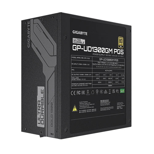 GIGABYTE UD1300GM PG5 Gold 1300 Watt Fully Modular SMPS