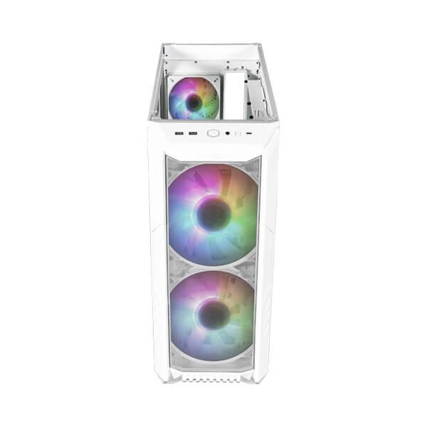 Cooler Master HAF 500 (E-ATX) Cabinet (White)