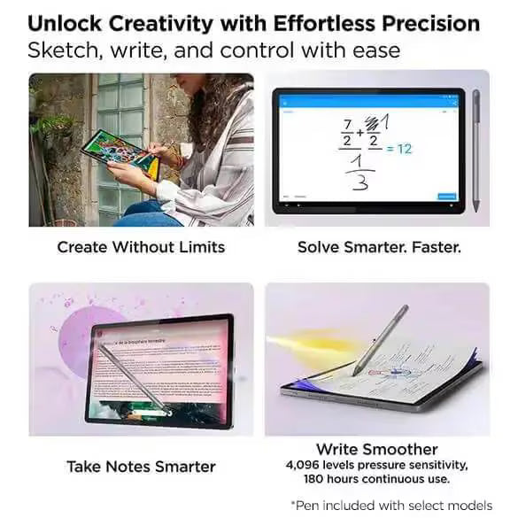 Lenovo Idea Tab (11") 8GB 256GB Wi-Fi + Pen (ZAFR0897IN)