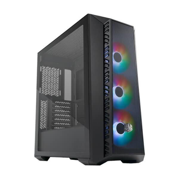Cooler Master MasterBox MB520 Mesh ARGB (ATX) Mid Tower Cabinet (Black)