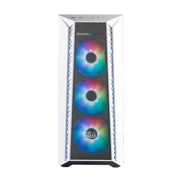 Cooler Master MasterBox 520 Mesh ARGB (E-ATX) Mid Tower Cabinet (White)
