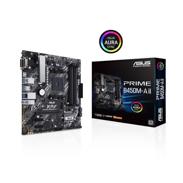 Asus Prime B450M-A II Motherboard