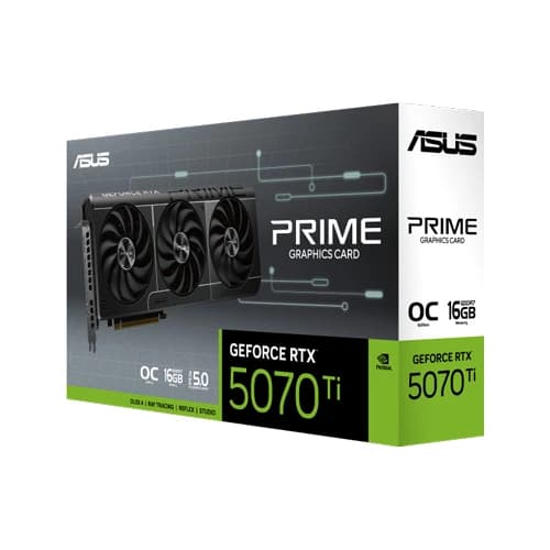 ASUS Prime RTX 5070 Ti OC 16GB GDDR7 Graphics Card