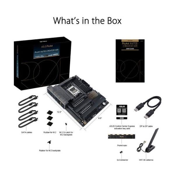 Asus ProArt X670E Creator WiFi Motherboard