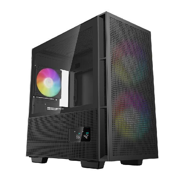 DeepCool CH360 Digital ARGB (M-ATX) Mini Tower Cabinet (Black)