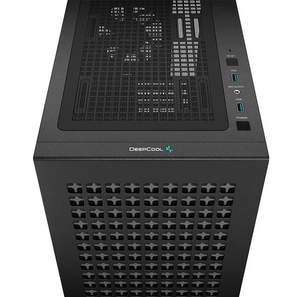 DeepCool CH370 (M-ATX) Mini Tower Cabinet (Black)