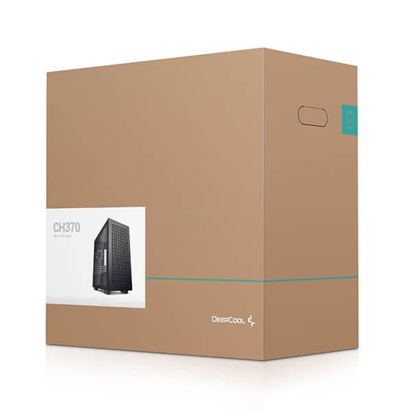 DeepCool CH370 (M-ATX) Mini Tower Cabinet (Black)