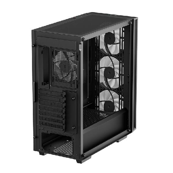 DeepCool Matrexx 55 V4 C ARGB (ATX) Mid Tower Cabinet (Black)
